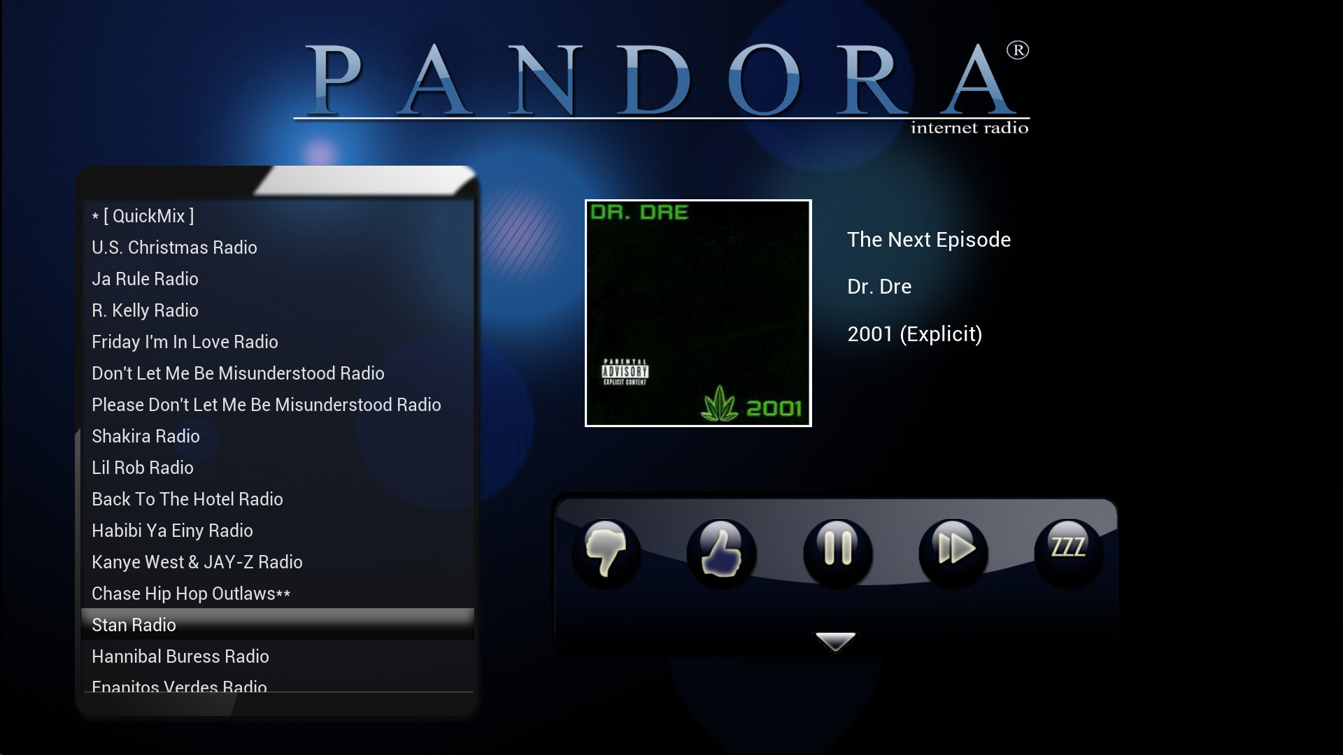 pandora radio app install